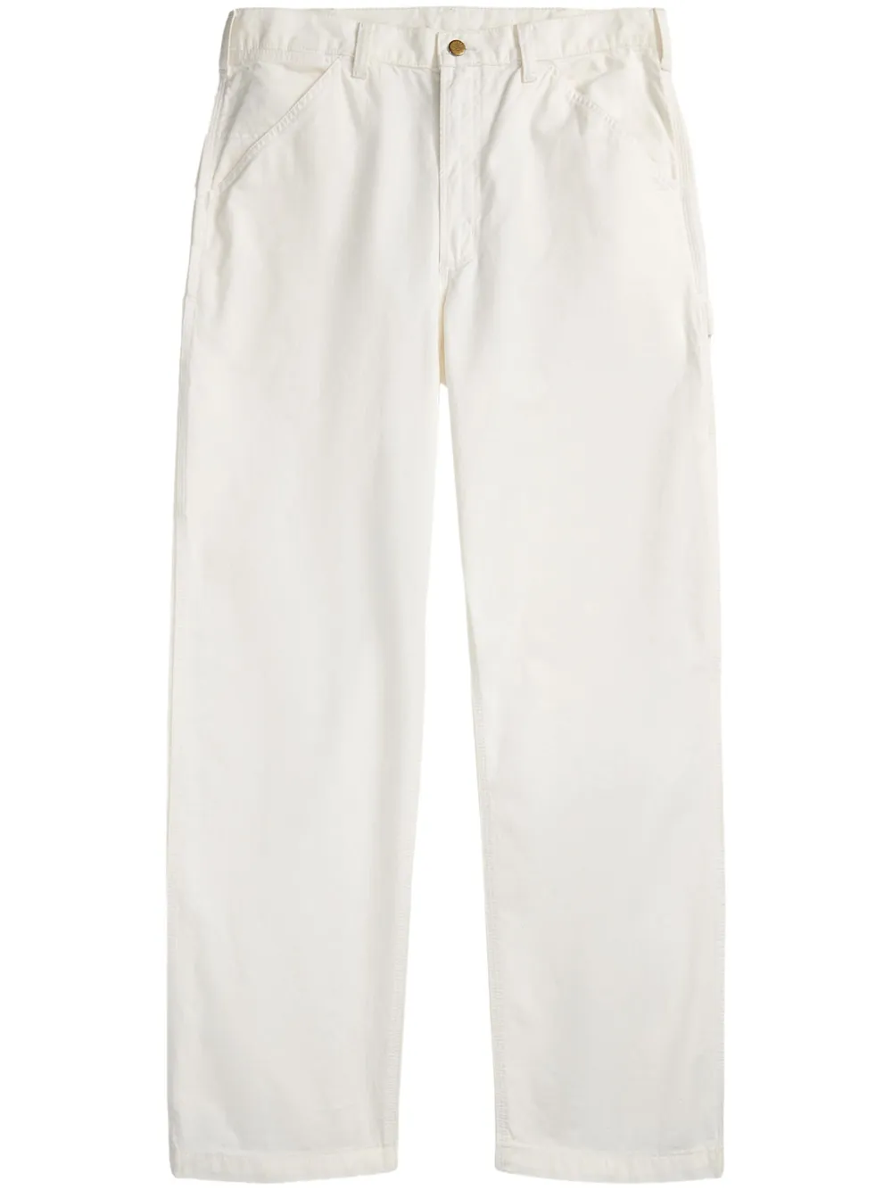 Прямые брюки средней посадки POLO RALPH LAUREN, белый 
Прямые брюки средней посадки POLO RALPH LAUREN, белый