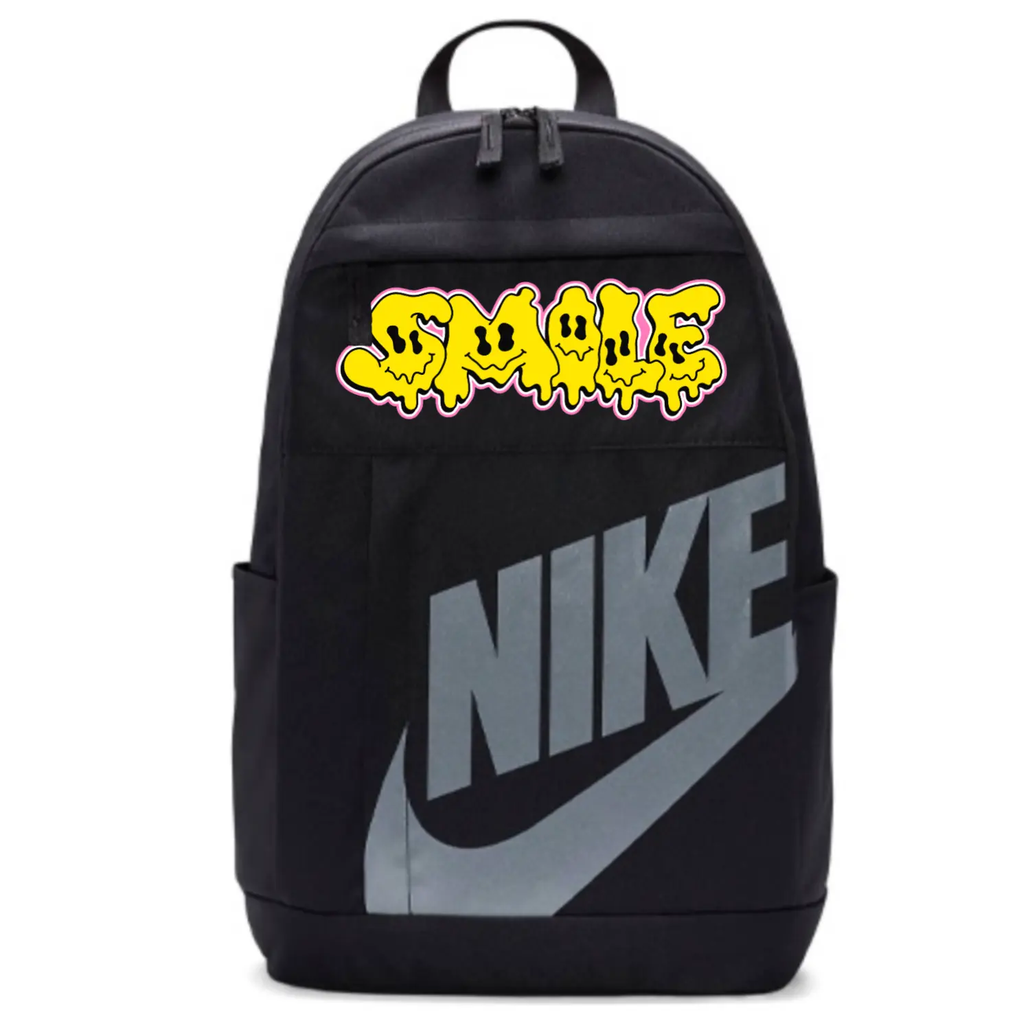 Тканевый рюкзак унисекс черный Nike, Smiley Face
Тканевый рюкзак унисекс черный Nike, Smiley Face