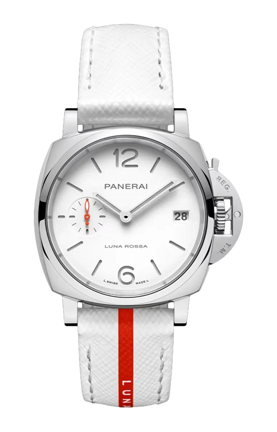 Часы Panerai Luminor due luna rossa 38 мм
Часы Panerai Luminor due luna rossa 38 мм