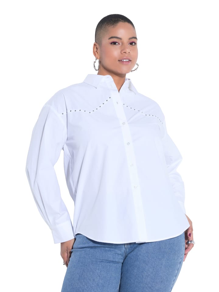 Studio Untold Рубашка-блузка кремового цвета
Studio Untold Рубашка-блузка кремового цвета