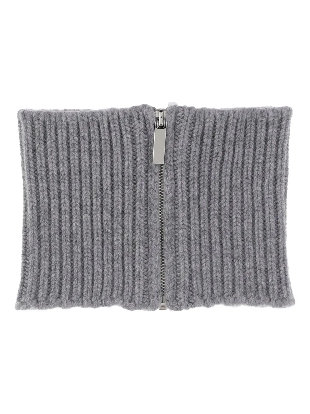 Ребристый шарф-утеплитель на молнии SA SU PHI, серый
Ребристый шарф-утеплитель на молнии SA SU PHI, серый