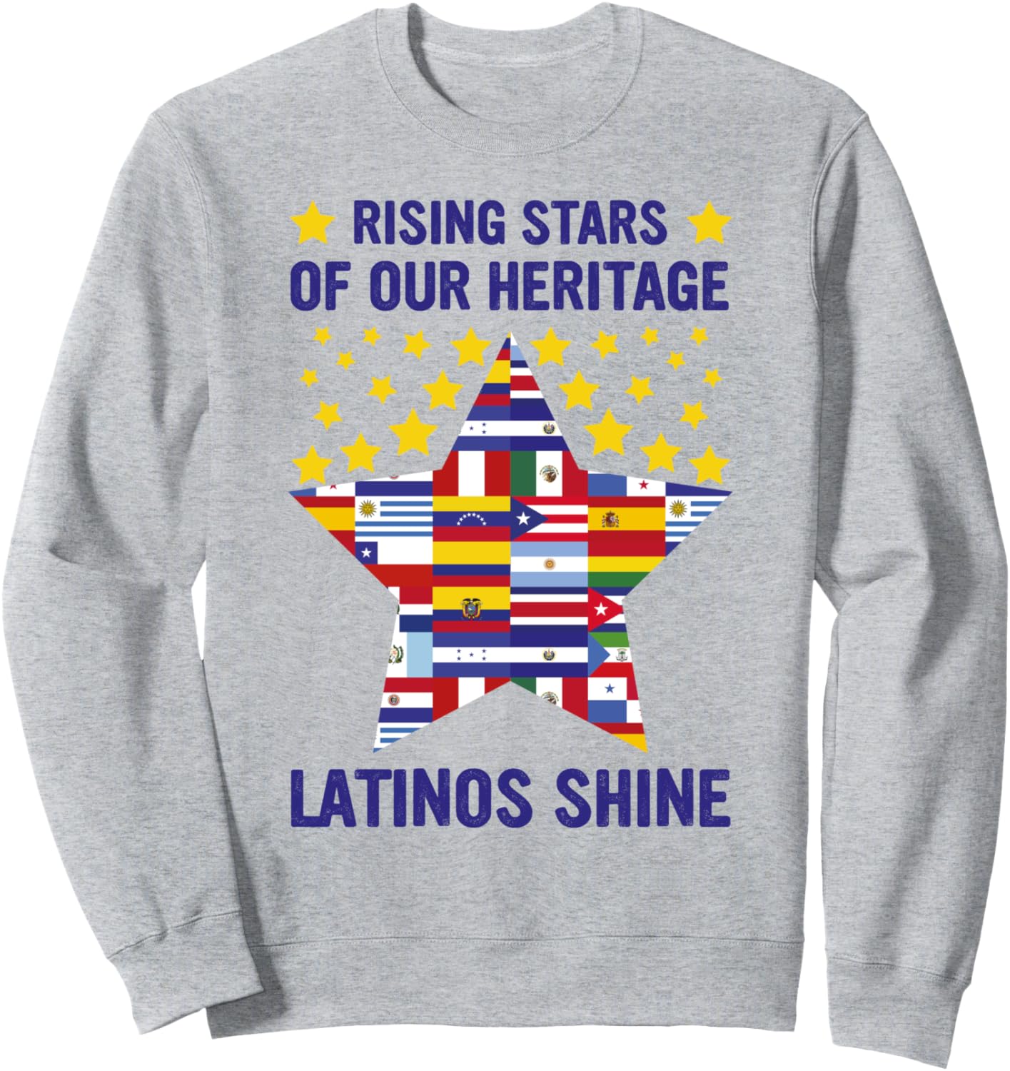 Футболка с надписью «Звезда Мескаля де ла Херенсия Испана», посвященная Месяцу латиноамериканского наследия Hispanic Heritage Month For Love, серый
Футболка с надписью «Звезда Мескаля де ла Херенсия Испана», посвященная Месяцу латиноамериканского наследия Hispanic Heritage Month For Love, серый