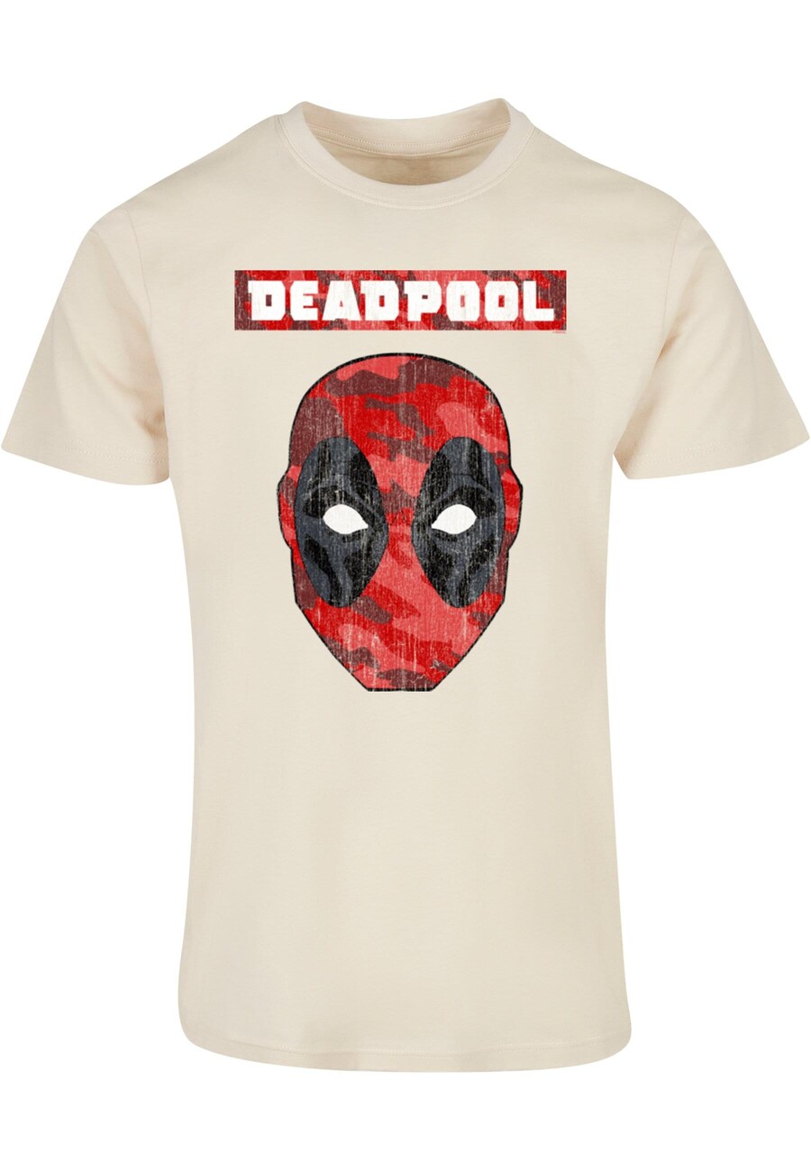 Классическая футболка ABSOLUTE CULT Shirt Deadpool - Camo Head, песочный
Классическая футболка ABSOLUTE CULT Shirt Deadpool - Camo Head, песочный