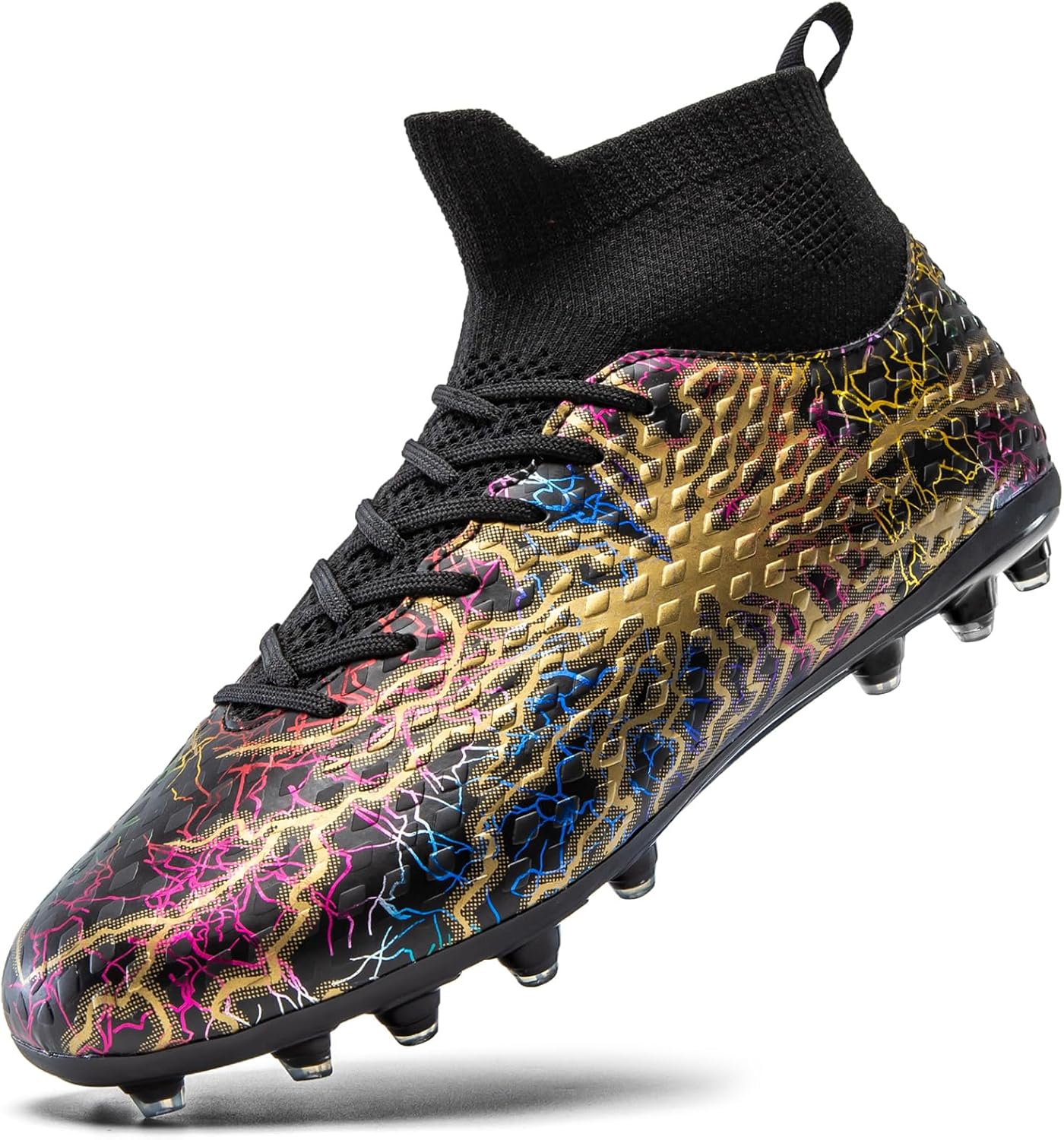 Футбольные бутсы для мужчин - легкие высокие кеды на шнуровке, профессиональные спортивные унисекс кроссовки для футбола, тренировочные кроссовки для молодежи Zeubnxs, черный
Футбольные бутсы для мужчин - легкие высокие кеды на шнуровке, профессиональные спортивные унисекс кроссовки для футбола, тренировочные кроссовки для молодежи Zeubnxs, черный