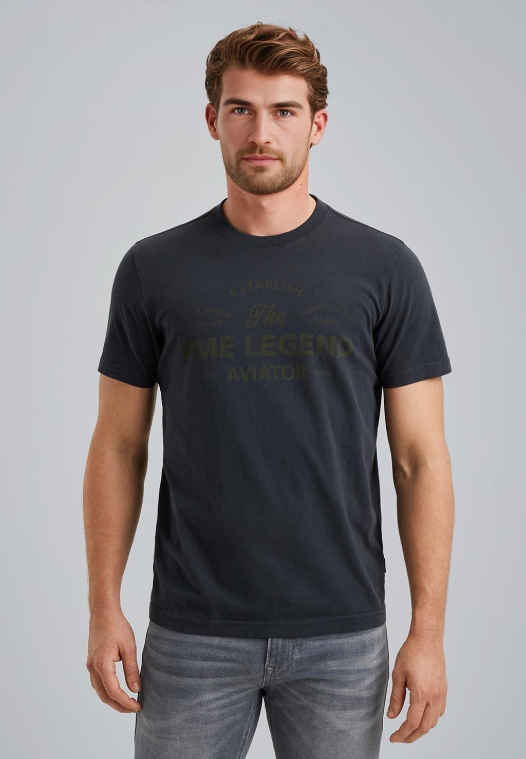 Футболка с принтом MIT ARTWORK PME Legend, антрацит 
Футболка с принтом MIT ARTWORK PME Legend, антрацит