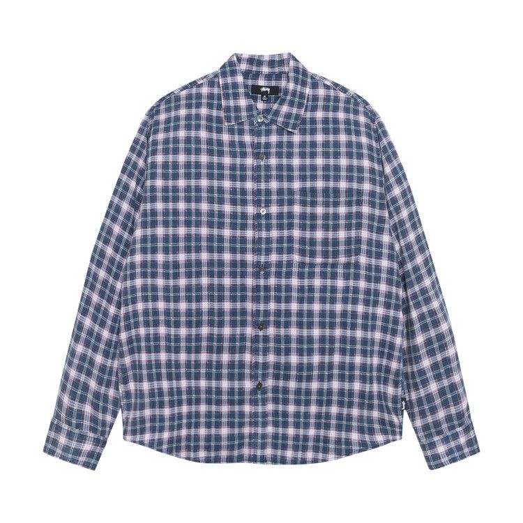 Рубашка Stussy Matthew Shirt Printed Plaid, Navy
Рубашка Stussy Matthew Shirt Printed Plaid, Navy