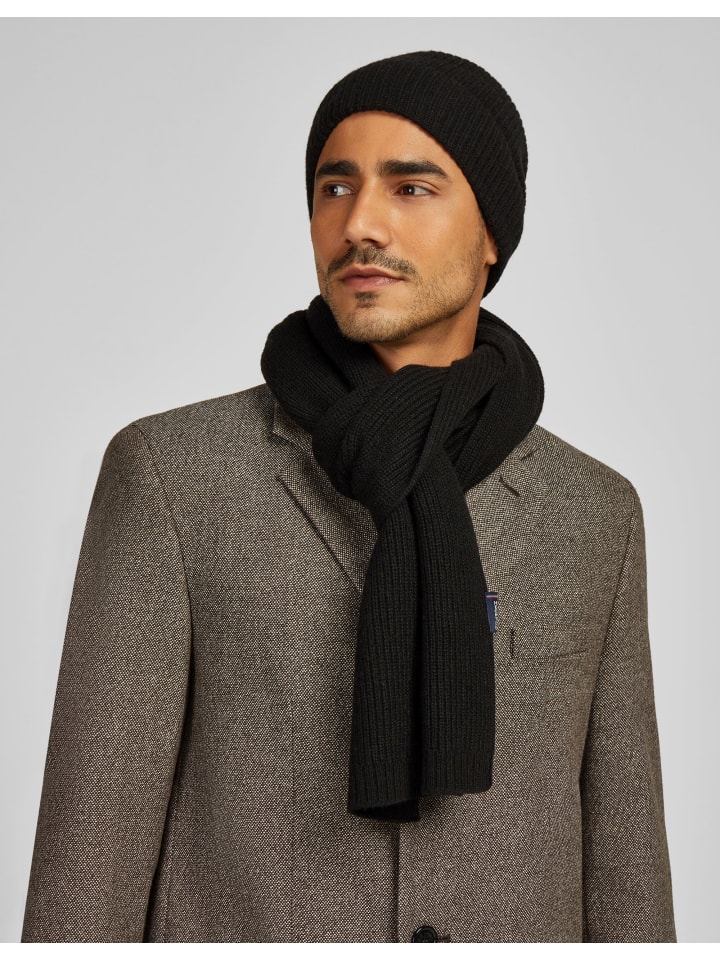 Шарф HECHTER PARIS, черный 
Шарф HECHTER PARIS, черный