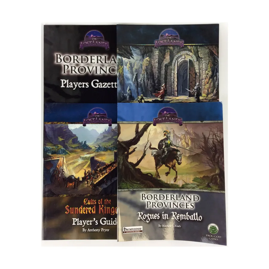 Комплект «Затерянные земли» — 4 книги!, Lost Lands (Pathfinder) 
Комплект «Затерянные земли» — 4 книги!, Lost Lands (Pathfinder)