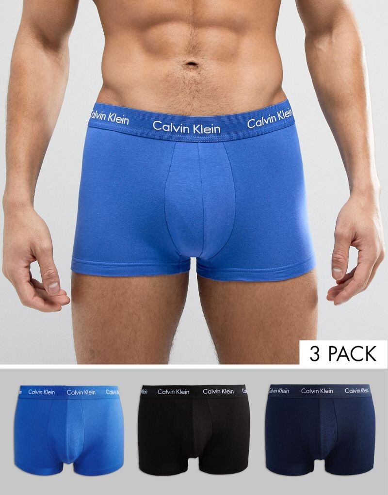Calvin Klein – комплект из 3 пар хлопковых боксеров-боксеров с низкой посадкой разных цветов
Calvin Klein – комплект из 3 пар хлопковых боксеров-боксеров с низкой посадкой разных цветов