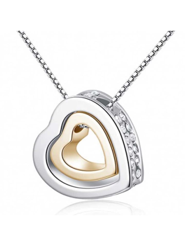 Himmelsflüsterer Колье «Два сердца» - золото и серебро
Himmelsflüsterer Колье «Два сердца» - золото и серебро