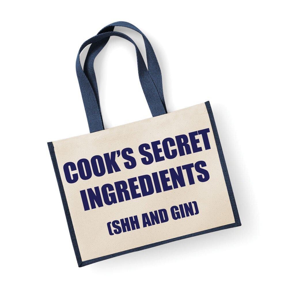 Большая джутовая сумка Cook's Secret Ingredients (Shh и Gin), темно-синяя сумка 60 SECOND MAKEOVER, синий
Большая джутовая сумка Cook's Secret Ingredients (Shh и Gin), темно-синяя сумка 60 SECOND MAKEOVER, синий