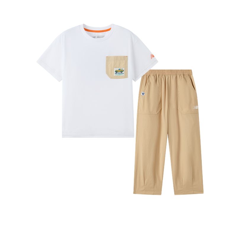 Повседневный спортивный комплект NB для детей 3-7 лет New Balance, Clothing Sets (Short-Sleeved Shirt+Pants)
Повседневный спортивный комплект NB для детей 3-7 лет New Balance, Clothing Sets (Short-Sleeved Shirt+Pants)