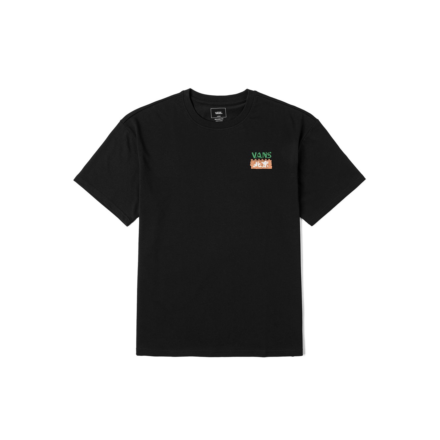 Футболка унисекс черная Vans
Футболка унисекс черная Vans