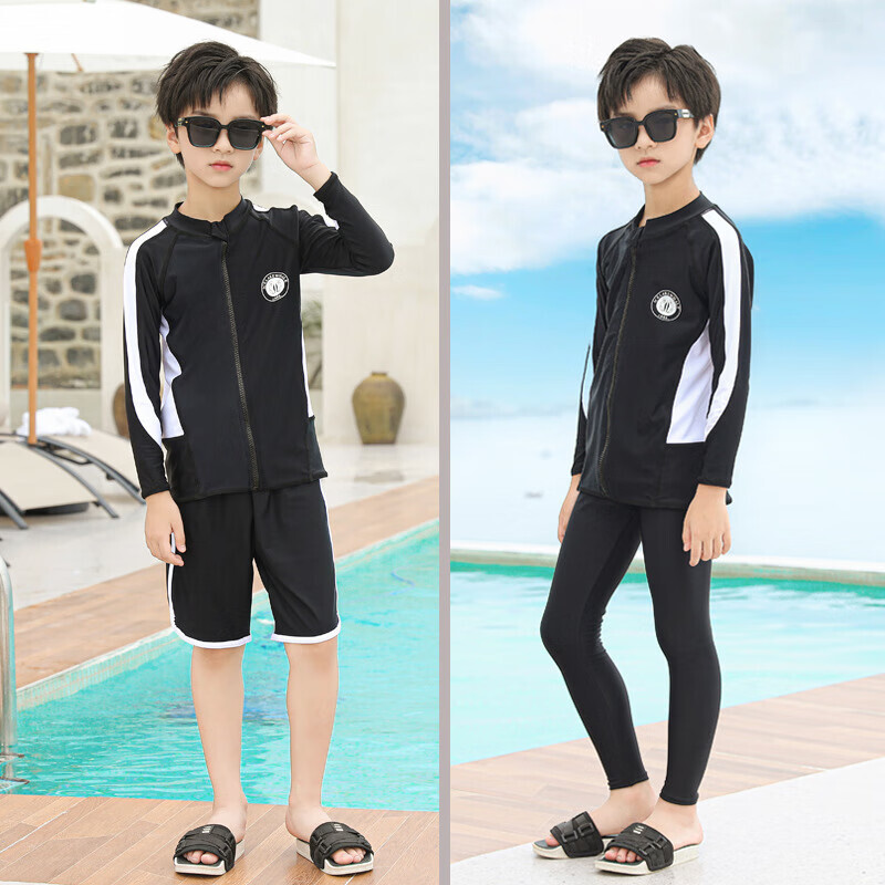 Детский купальник Shark Bart, летний цельный теплый купальник для мальчиков среднего размера, черный, мужской, модель M-3XL SBART 
Детский купальник Shark Bart, летний цельный теплый купальник для мальчиков среднего размера, черный, мужской, модель M-3XL SBART