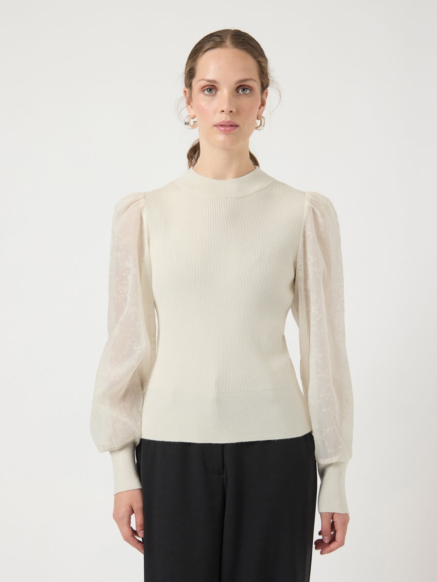 Джемпер YAS YASDOTME, Birch/Off-White
Джемпер YAS YASDOTME, Birch/Off-White