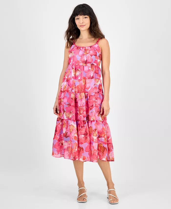 Платье миди Petite с принтом и плетеной отделкой Robbie Bee, розовый
Платье миди Petite с принтом и плетеной отделкой Robbie Bee, розовый