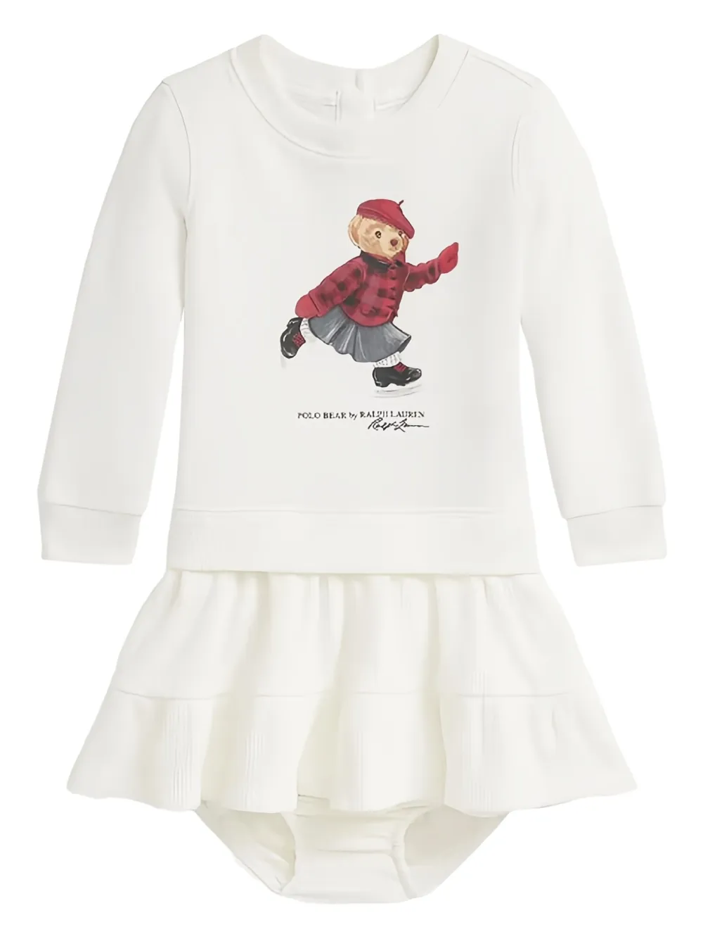 Комплект из многослойного платья Polo Ralph Lauren Kids, белый
Комплект из многослойного платья Polo Ralph Lauren Kids, белый