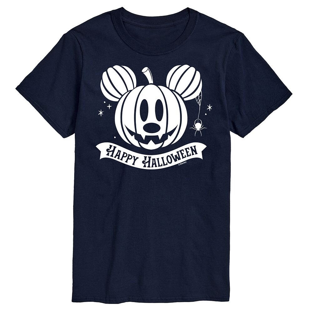 Мужская футболка Disney's Mickey Mouse с изображением тыквы Happy Halloween, темно-синий
Мужская футболка Disney's Mickey Mouse с изображением тыквы Happy Halloween, темно-синий