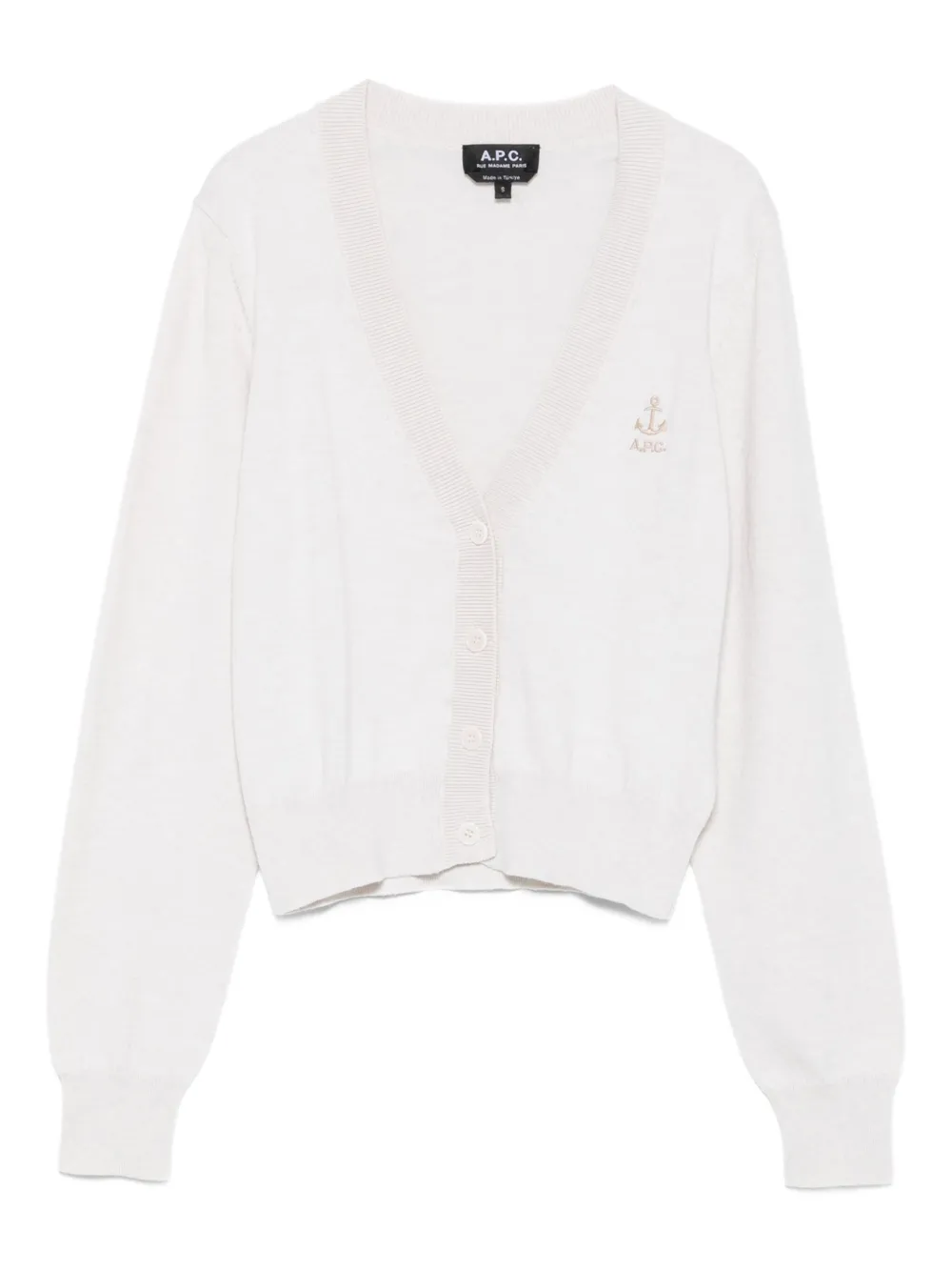 Кардиган с якорным декором A.P.C., белый
Кардиган с якорным декором A.P.C., белый