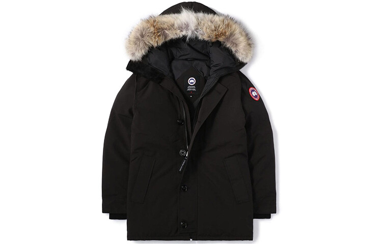 Мужской пуховик Canada Goose, черный
Мужской пуховик Canada Goose, черный