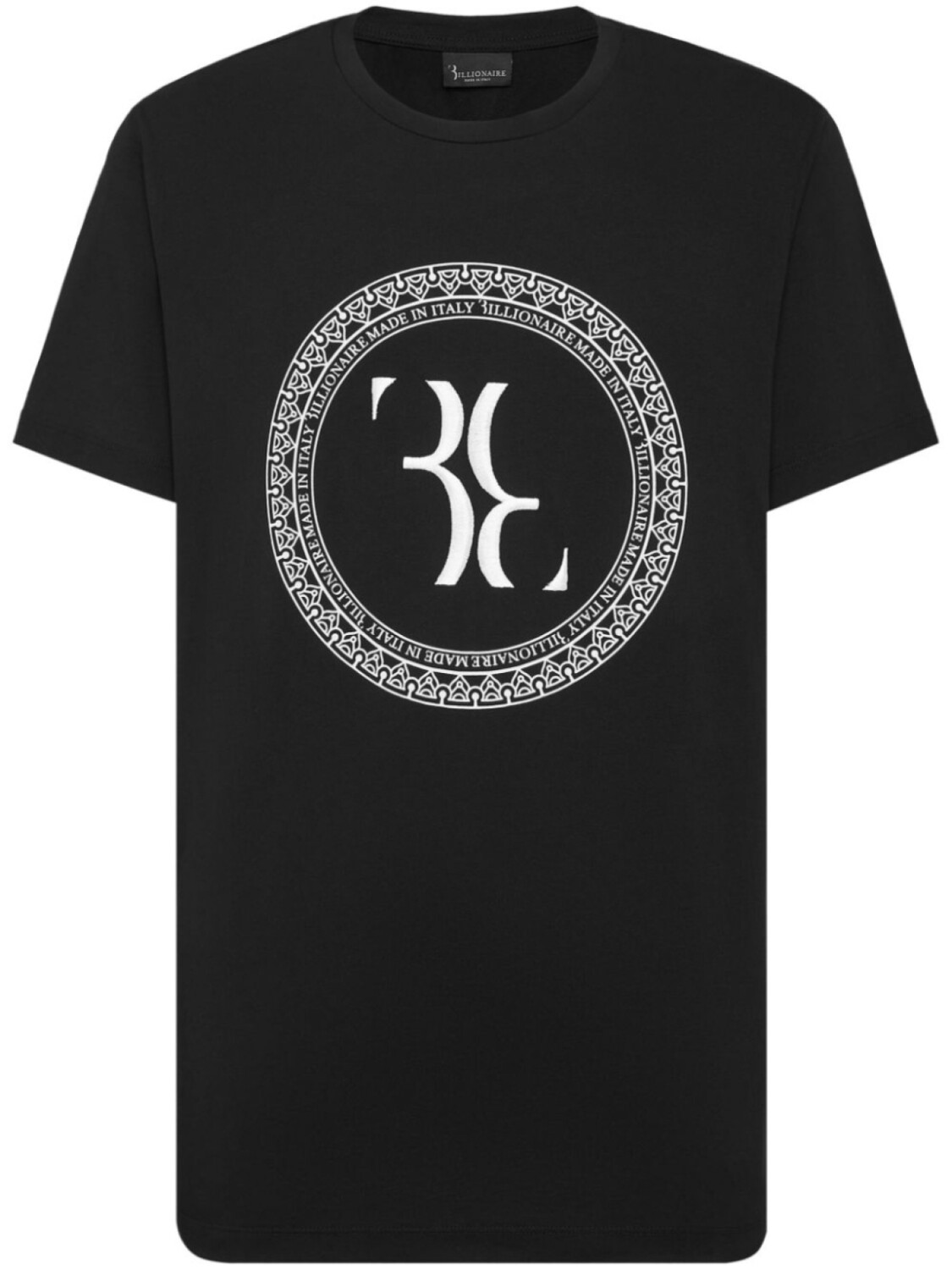 Футболка из хлопка с логотипом Billionaire, черный
Футболка из хлопка с логотипом Billionaire, черный