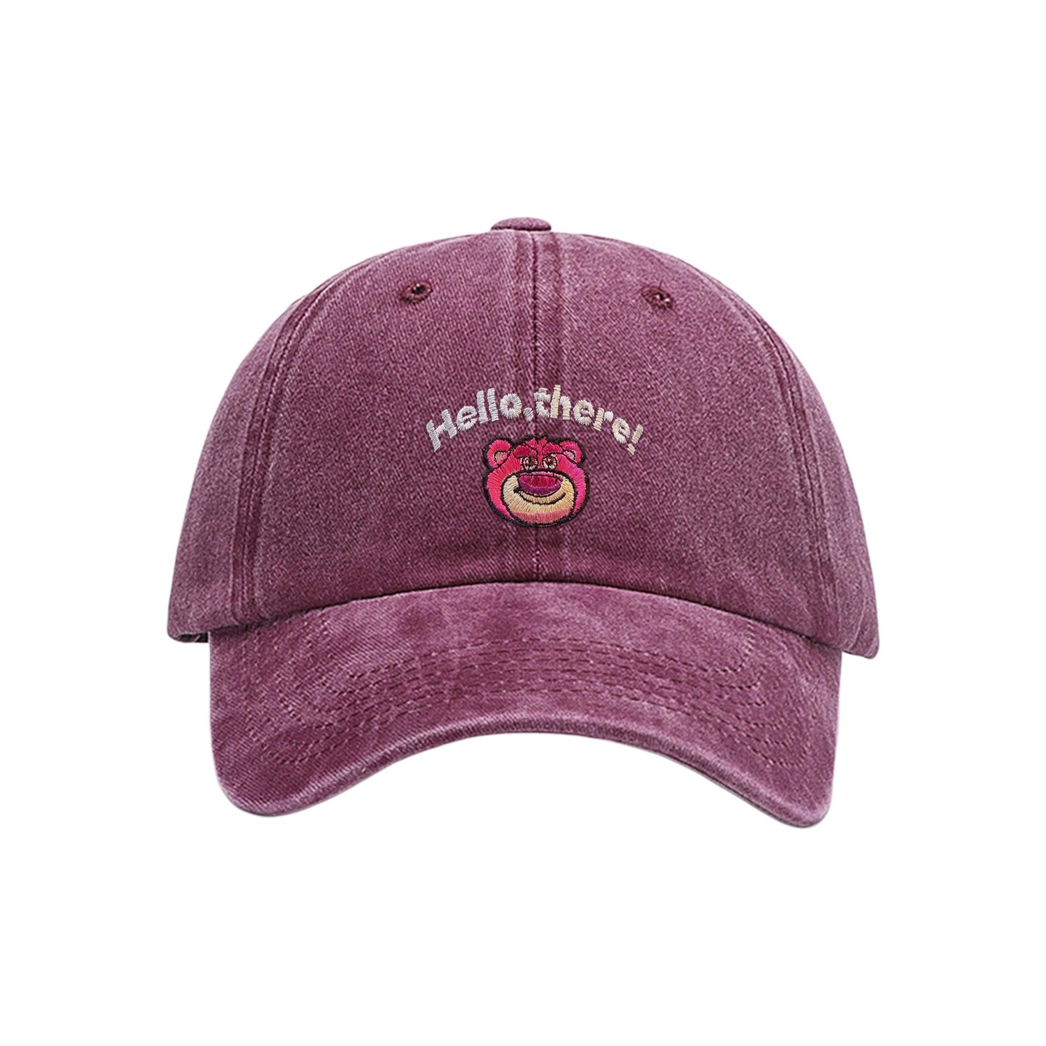 Disney Бейсболка хлопковая унисекс серии Strawberry Bear, Burgundy
Disney Бейсболка хлопковая унисекс серии Strawberry Bear, Burgundy