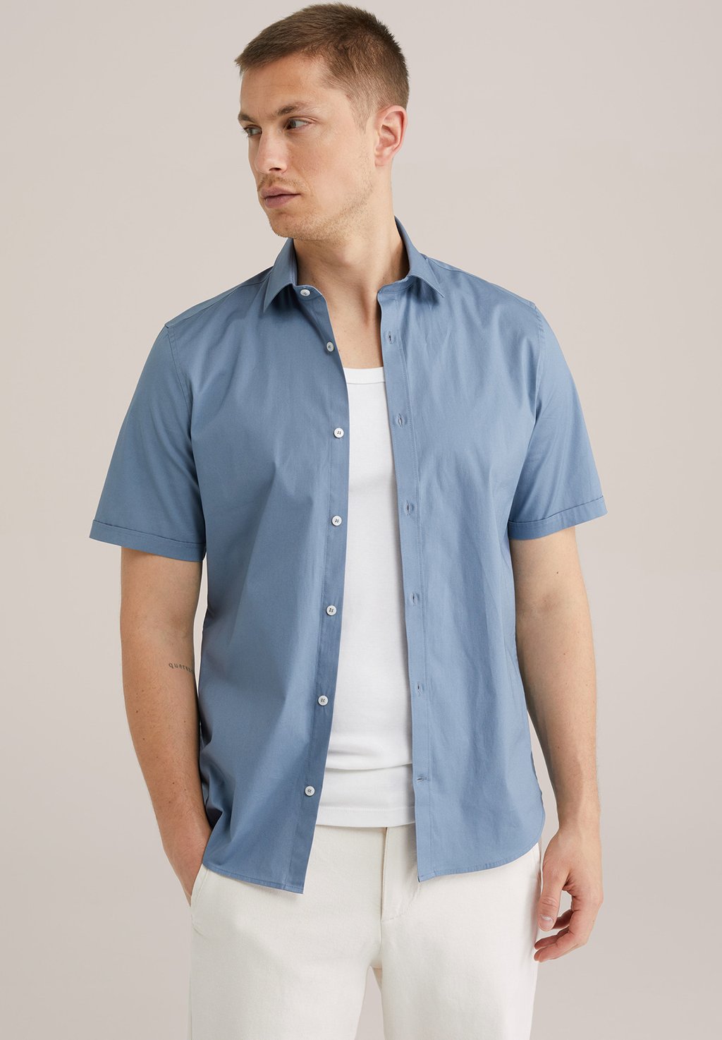 Рубашка MIT STRETCH WE Fashion, цвет Ice Blue 
Рубашка MIT STRETCH WE Fashion, цвет Ice Blue