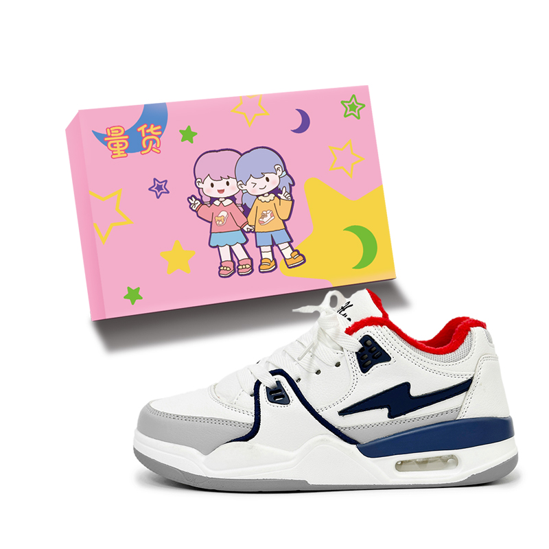 LIANGHUO Скейтерские кроссовки с противоскользящим противоударным и износостойким покрытием низкие унисекс бело-сине-красные с флисовой подкладкой, цвет White Blue Red Fleece-Lined
LIANGHUO Скейтерские кроссовки с противоскользящим противоударным и износостойким покрытием низкие унисекс бело-сине-красные с флисовой подкладкой, цвет White Blue Red Fleece-Lined