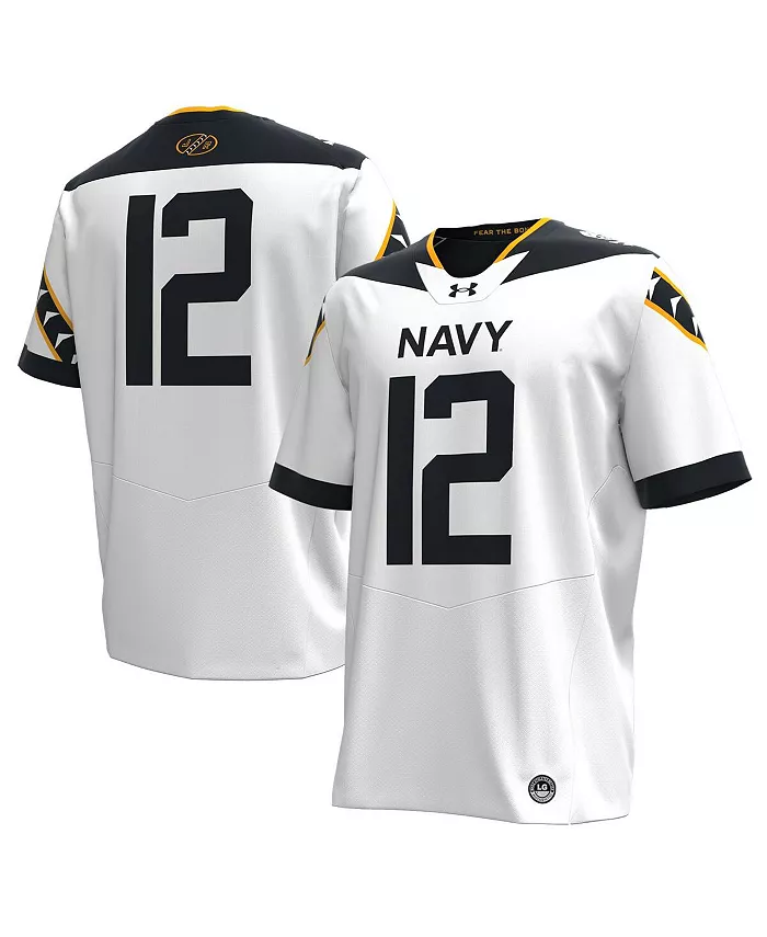 Мужская бело-синяя реплика джерси Midshipmen 2024 Rivalry Under Armour
Мужская бело-синяя реплика джерси Midshipmen 2024 Rivalry Under Armour