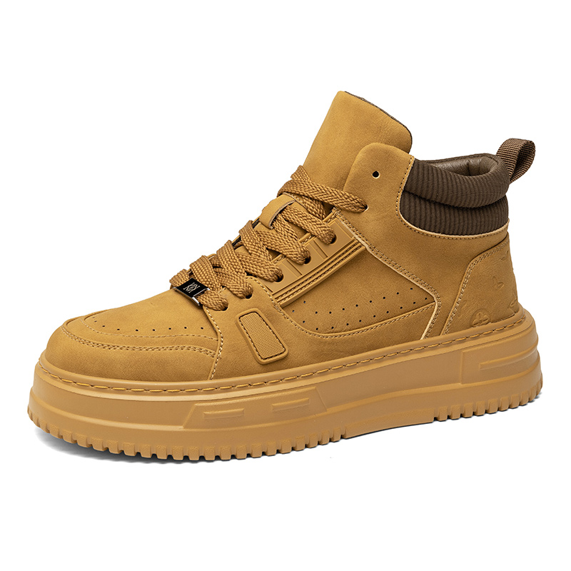 Мужские скейтерские кроссовки Mid-Top с противоскользящей амортизацией TONYBEAR, wheat
Мужские скейтерские кроссовки Mid-Top с противоскользящей амортизацией TONYBEAR, wheat