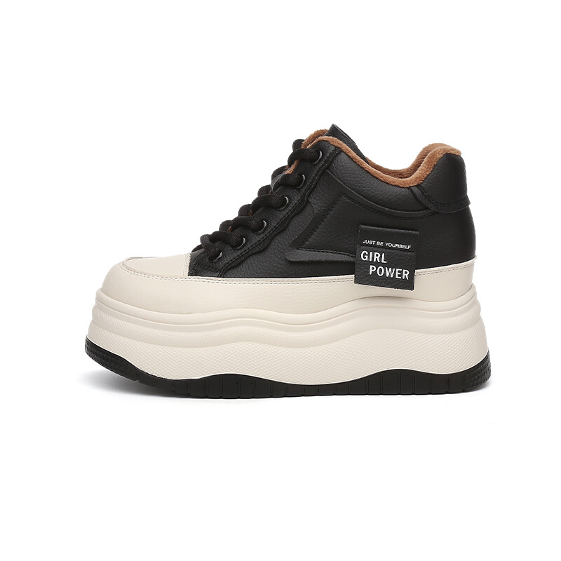 Кеды, скейтборд обувь женская высокая Daphne, цвет Black Fleece-Lined
Кеды, скейтборд обувь женская высокая Daphne, цвет Black Fleece-Lined