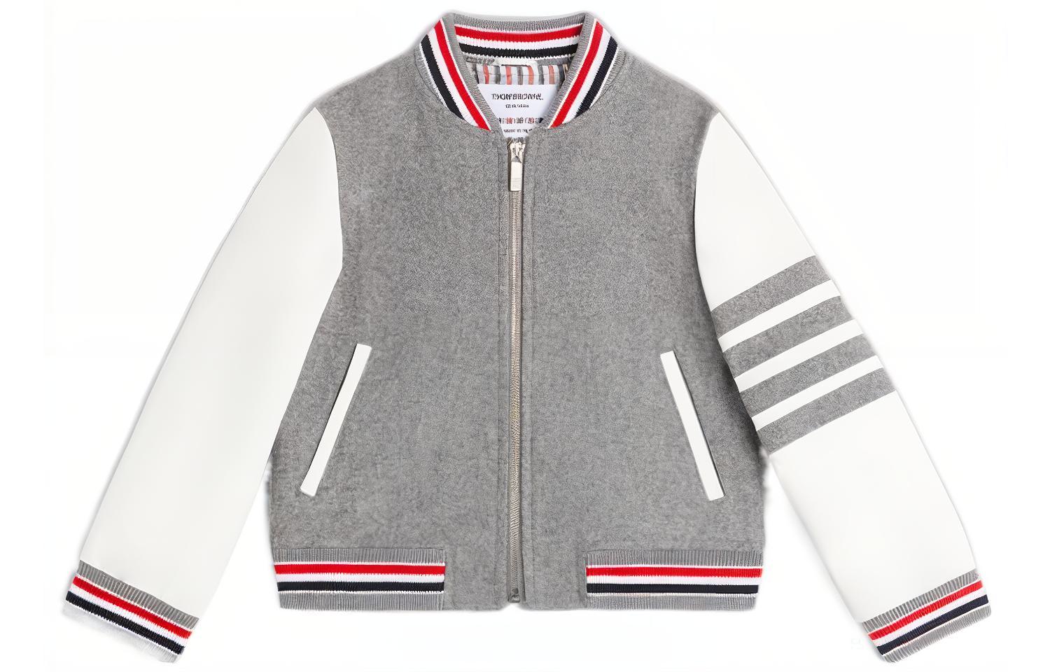 Бейсбольная куртка medium gray детская THOM BROWNE, серый
Бейсбольная куртка medium gray детская THOM BROWNE, серый