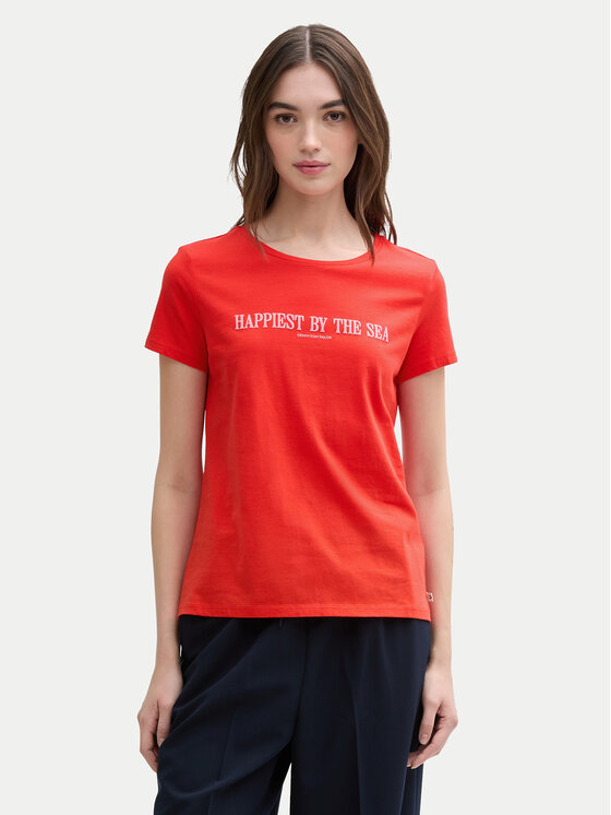 Футболка обычного кроя 1045417 Tom Tailor Denim, красный
Футболка обычного кроя 1045417 Tom Tailor Denim, красный