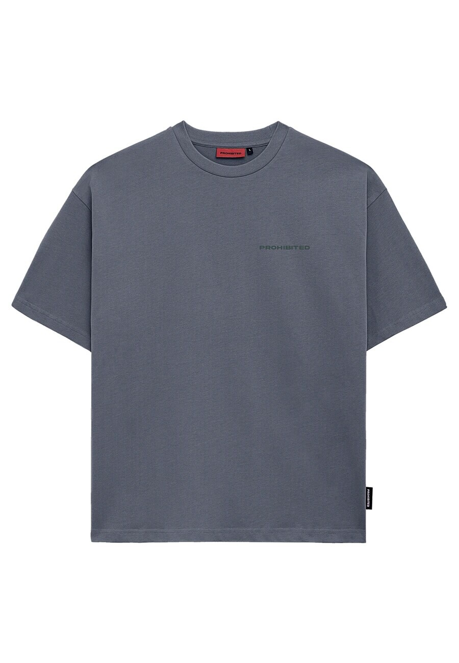 Футболка Prohibited, пыльный синий
Футболка Prohibited, пыльный синий