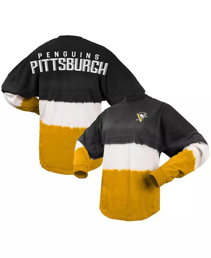 Женская черная, золотая футболка Pittsburgh Penguins Ombre с длинным рукавом Spirit Jersey
Женская черная, золотая футболка Pittsburgh Penguins Ombre с длинным рукавом Spirit Jersey
