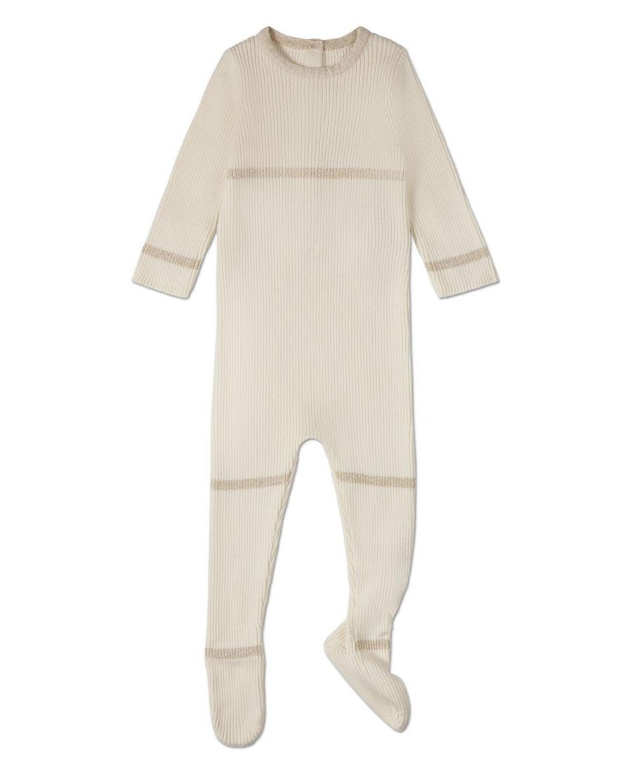 Детский комбинезон для мальчиков с золотистой люрексовой отделкой и ребристой текстурой MeMoi, Winter white
Детский комбинезон для мальчиков с золотистой люрексовой отделкой и ребристой текстурой MeMoi, Winter white