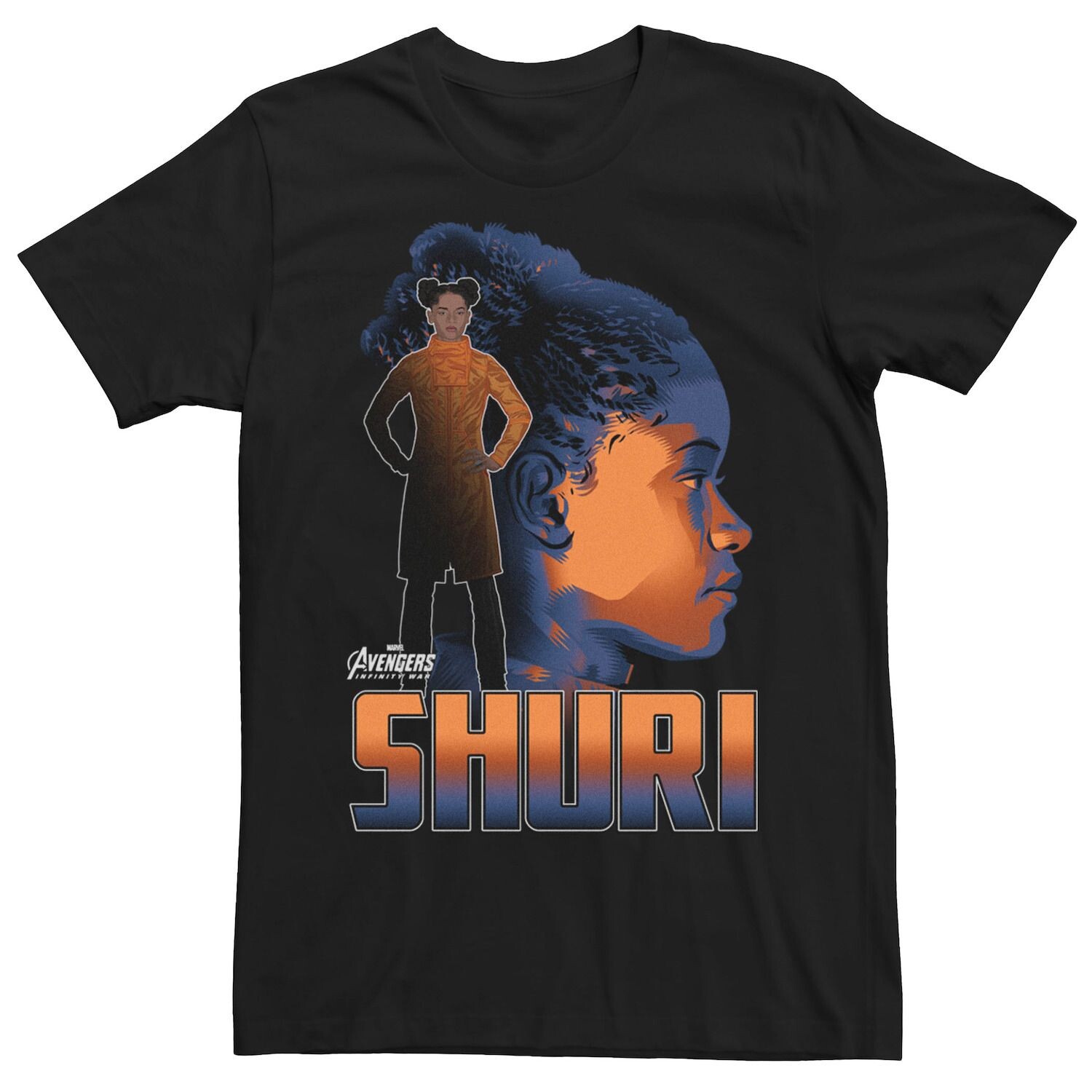 Мужская футболка с профилем Marvel Infinity War Shuri Licensed Character
Мужская футболка с профилем Marvel Infinity War Shuri Licensed Character