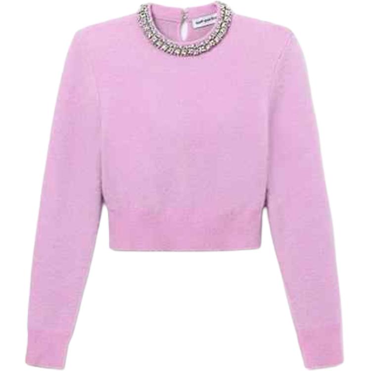 Топ вязаный с декором Self-portrait, розовый
Топ вязаный с декором Self-portrait, розовый