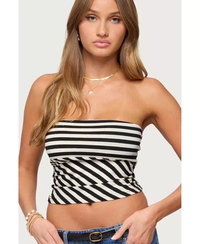 Женский полосатый топ-труба Betsana Edikted, черный
Женский полосатый топ-труба Betsana Edikted, черный
