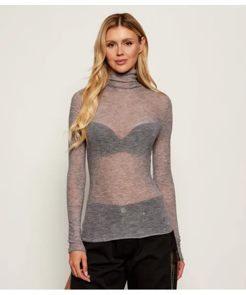 Шерстяная водолазка Slim fit Pinko, серый
Шерстяная водолазка Slim fit Pinko, серый