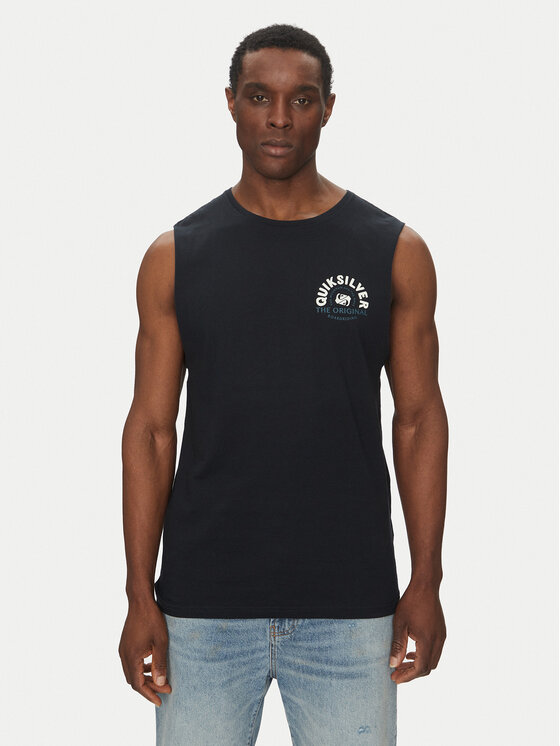 Свободный крой майки EQYZT08029 Quiksilver, черный 
Свободный крой майки EQYZT08029 Quiksilver, черный