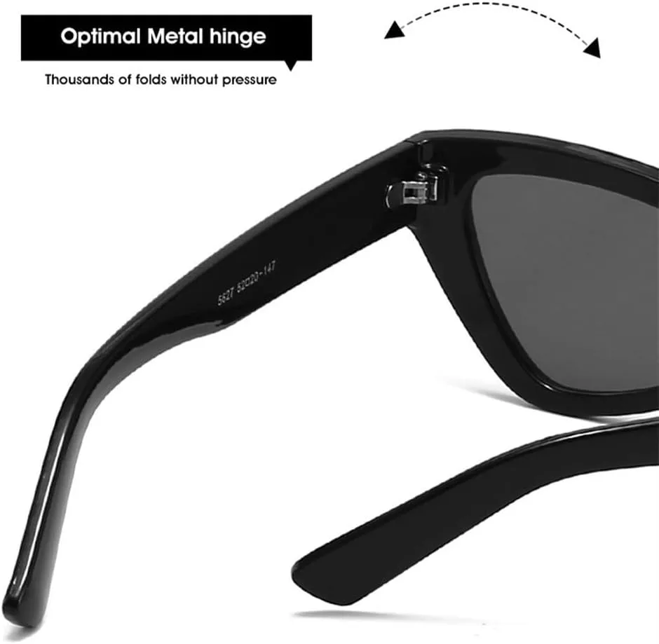 Стильные солнцезащитные очки для женщин 2026 года, модные солнцезащитные очки в форме «кошачий глаз» для мужчин и женщин, защита UV400, белые MTZJH, One Color
Стильные солнцезащитные очки для женщин 2026 года, модные солнцезащитные очки в форме «кошачий глаз» для мужчин и женщин, защита UV400, белые MTZJH, One Color