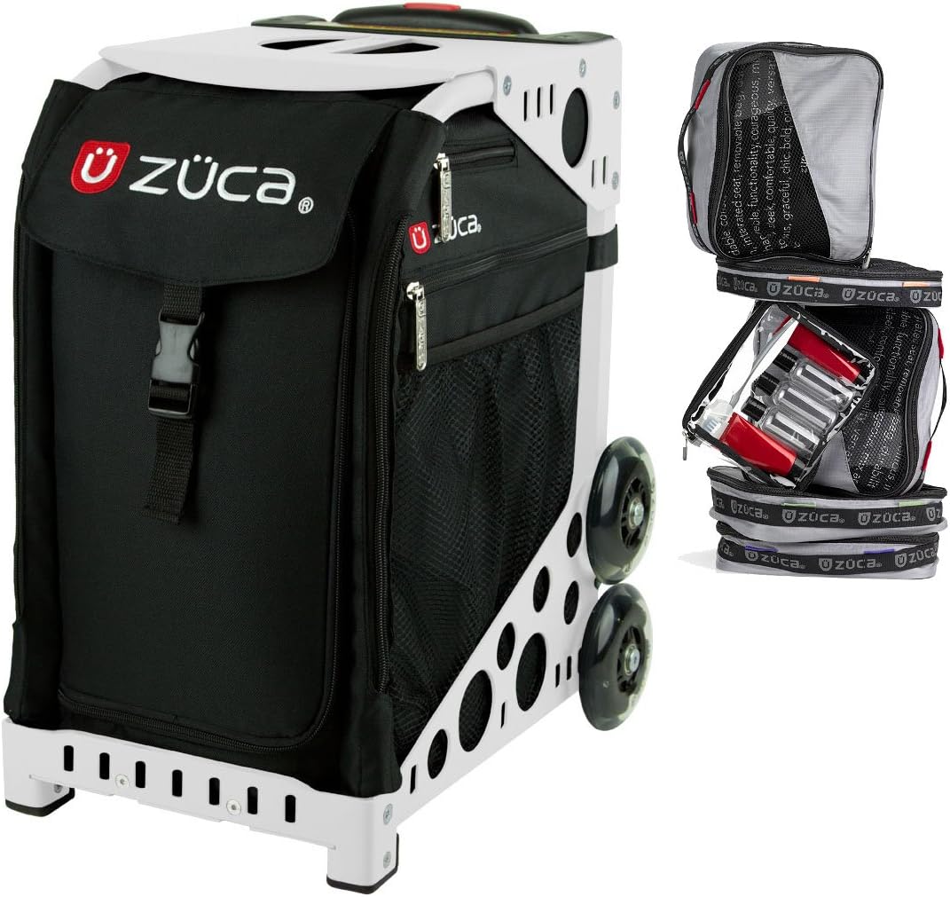 Спортивная сумка-вкладыш Zuca "Obsidian", белая рама, мигающие колеса и набор с чехлом для флаера
Спортивная сумка-вкладыш Zuca "Obsidian", белая рама, мигающие колеса и набор с чехлом для флаера