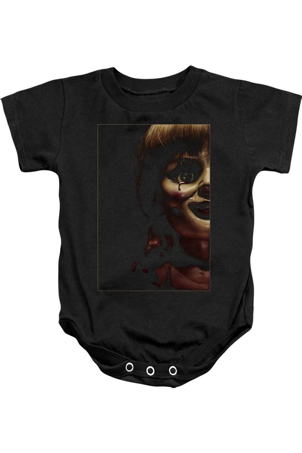 Детский комбинезончик с застежкой «Разрыв» для куклы Аннабель Gildan, черный
Детский комбинезончик с застежкой «Разрыв» для куклы Аннабель Gildan, черный