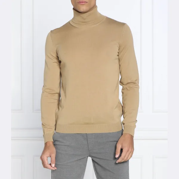 Шерстяная водолазка приталенного кроя Musso-p Boss, коричневый
Шерстяная водолазка приталенного кроя Musso-p Boss, коричневый