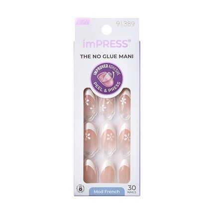 KISS imPRESS No Glue Push-On Nails Fearless Light Neutral White Tip French Medium Size Mindle Shape Включает 30 ногтей Подготовительный диск Инструкция Маникюрная палочка Мини-пилка Impress
KISS imPRESS No Glue Push-On Nails Fearless Light Neutral White Tip French Medium Size Mindle Shape Включает 30 ногтей Подготовительный диск Инструкция Маникюрная палочка Мини-пилка Impress