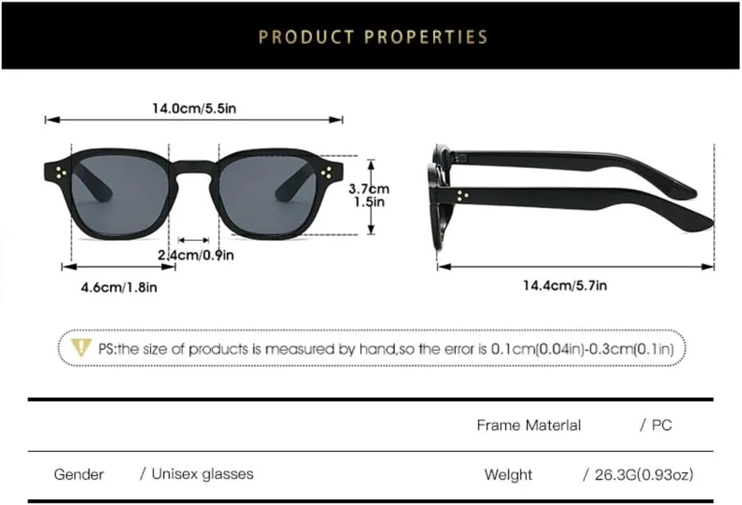Солнцезащитные очки для мужчин и женщин - защита UV400 - овальная оправа с заклепками, цветные линзы, для занятий спортом на открытом воздухе и вождения DSVIGF, Green
Солнцезащитные очки для мужчин и женщин - защита UV400 - овальная оправа с заклепками, цветные линзы, для занятий спортом на открытом воздухе и вождения DSVIGF, Green