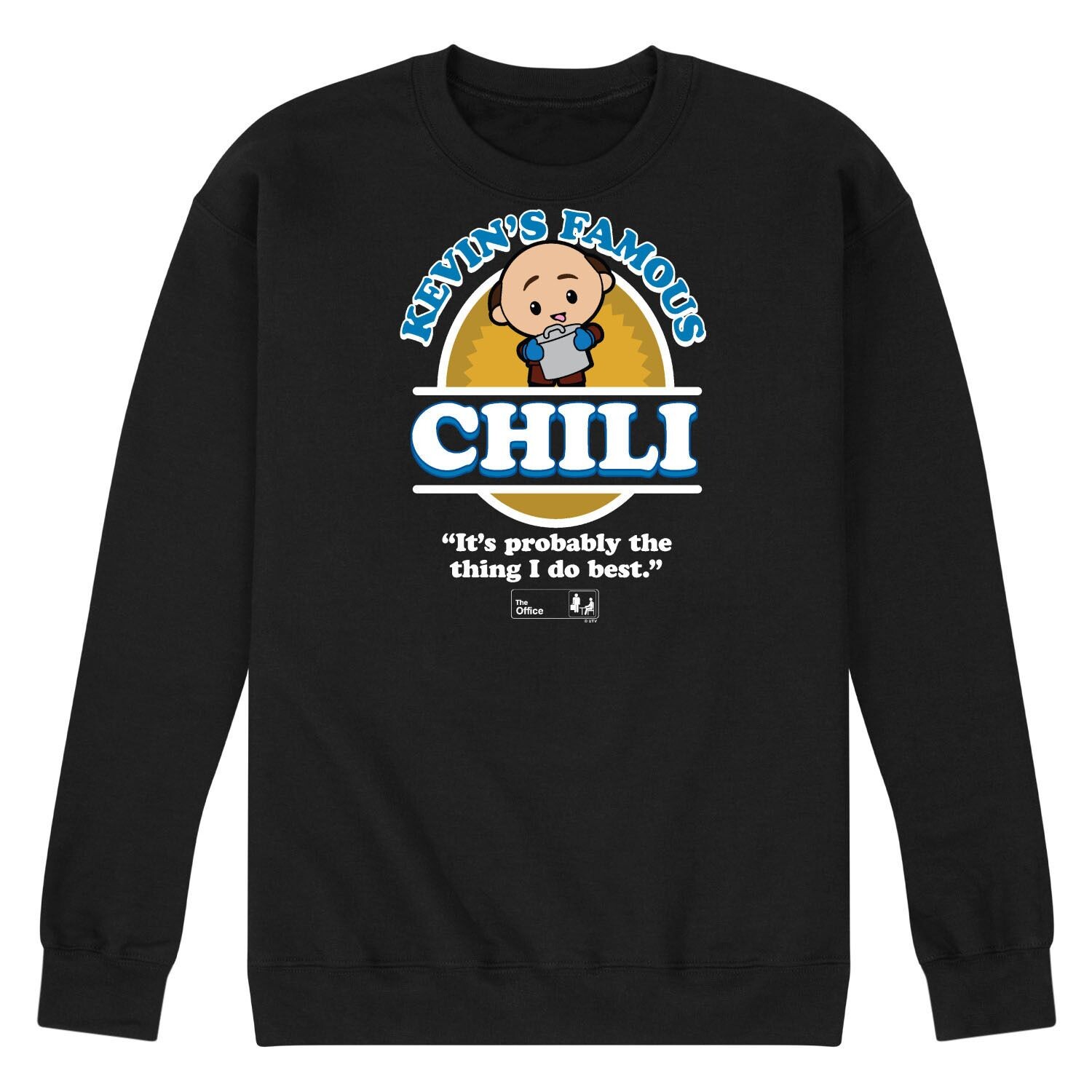 Мужской флисовый свитшот The Office Kevin's Chili Licensed Character
Мужской флисовый свитшот The Office Kevin's Chili Licensed Character