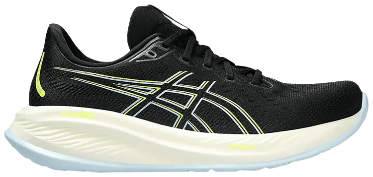 Кроссовки ASICS Gel Cumulus 26 2E Wide 'Black Safety Yellow', черный
Кроссовки ASICS Gel Cumulus 26 2E Wide 'Black Safety Yellow', черный