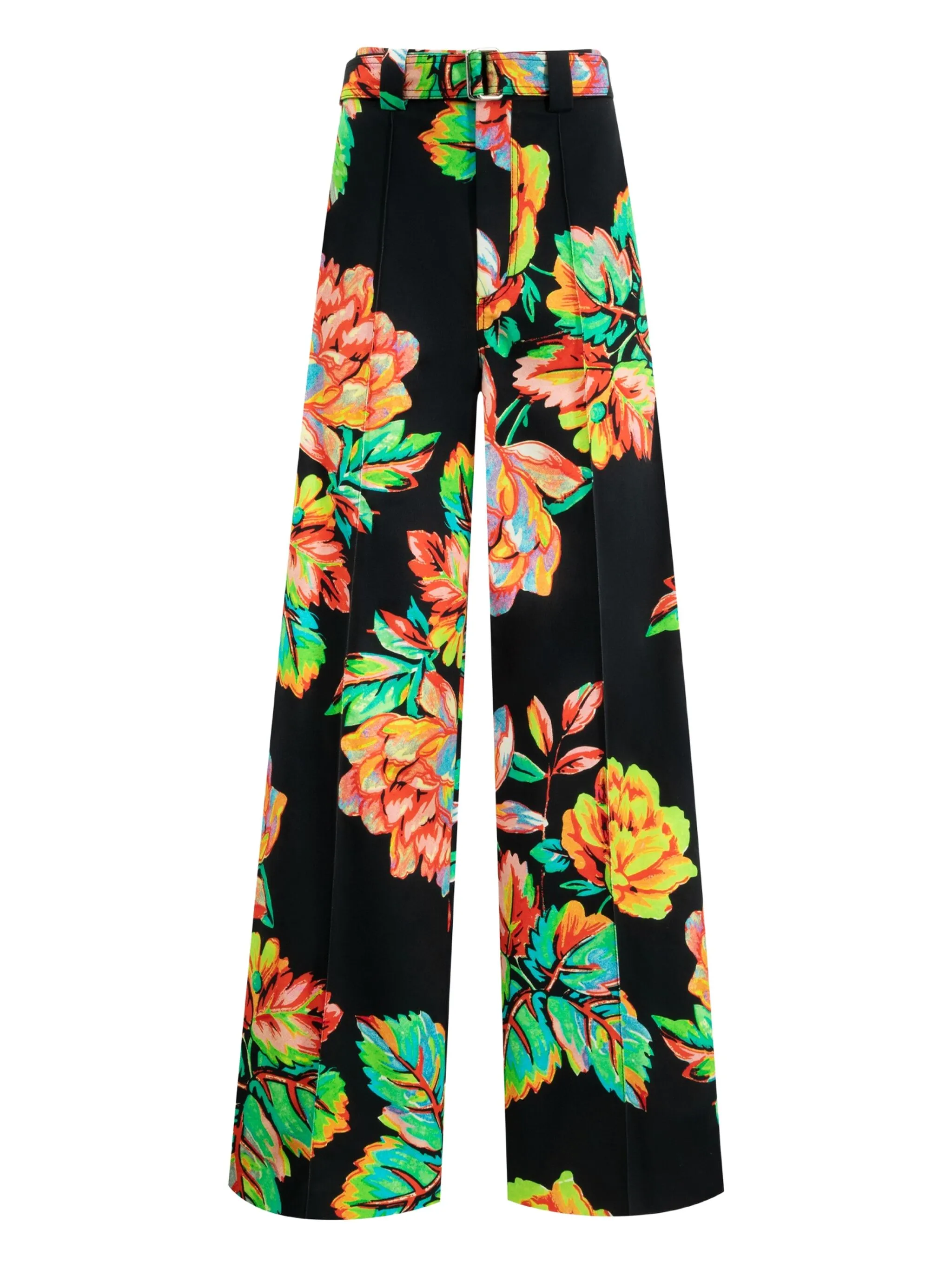Брюки с цветочным принтом Christopher John Rogers, черный
Брюки с цветочным принтом Christopher John Rogers, черный
